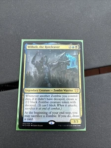 MTG Card Wilhelt, the Rotcleaver Commander: Innistrad: Midnight Hunt Foil002/038 - Picture 1 of 6