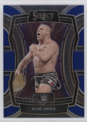 2024 Panini Select WWE Phenomenon Blue Prizm /49 Kurt Angle #20 HOF - Image 1 of 2