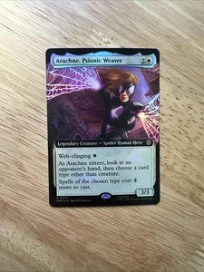 MTG Arachne, Psionic Weaver 0245 Foil (Extended Art) Marvel Spider-Man NM SPM - Picture 1 of 1