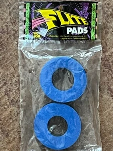 Rare 1980s NOS Blue FLITE PADS MULTIRINGS JUMBO DONUTS Old School BMX Made USA - Picture 1 of 4