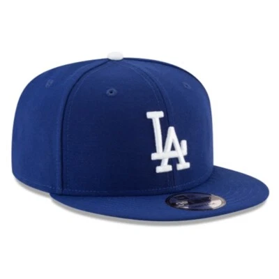 Brand New 9FIFTY Baseball Cap - MLB Los Angeles Dodgers Basic Blue Snapback Hat - Image 1 of 4