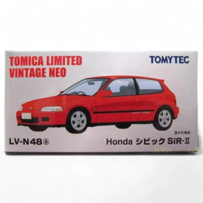 Tomytec Lv-N48A Honda Civic Sir-II Tomica Limited Diecast Car New - Image 1 of 3