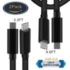 USB 2.0 Type C Cable Tecnicpro USB IF Certification 480Mbps Fast Charger Cable U