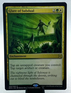 GLARE OF SUBDUAL - ETERNAL MASTERS - MTG - ENCHANTMENT - RARE - NM - Picture 1 of 3