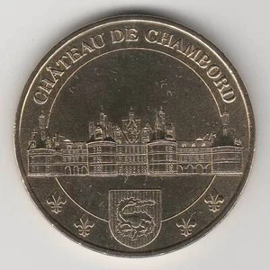 A 2007 TOKEN MEDAILLE MONNAIE DE PARIS -- 41 250 N°2 CHÂTEAU CHAMBORD ARMOIRIES - Picture 1 of 2