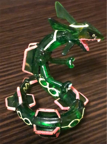 Pokemon Moncolle Figure Rayquaza Clear Color Ver Anime Doll From Japan 3264 Cover