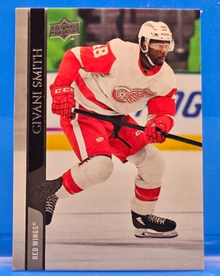 Givanni Smith RW Red Wings Upper Deck Ice Hockey Card No 548 - Image 1 of 2