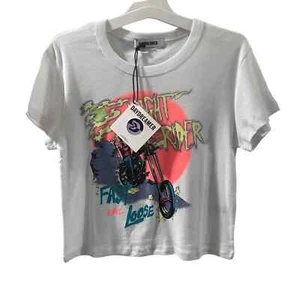 Daydreamer Night Rider geschrumpftes T-Shirt Größe Small neu mit Etikett - Bild 1 von 5