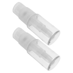 2 Pcs Travel Powder Bottles Barbershop Accessory Refillable Spray - Picture 1 of 12