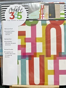 Create 365 The Happy Planner 6 Pocket Folders FOLD-01 - Picture 1 of 2