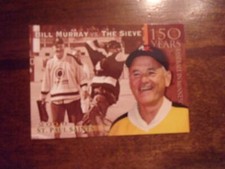 2008 St. Paul Saints BILL MURRAY VS. THE SIEVE Minor League Single Card