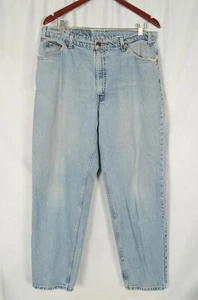 Jeans uomo Levis vintage 560 linguetta arancione vestibilità ampia conici taglia 35 35x31 - Foto 1 di 7