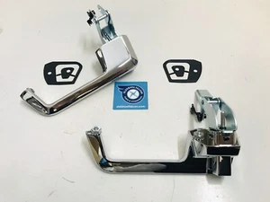 FORD XR XT XW XY CHROME OUTER DOOR HANDLES WITH GASKETS KIT FALCON GT FAIRMONT - Bild 1 von 6