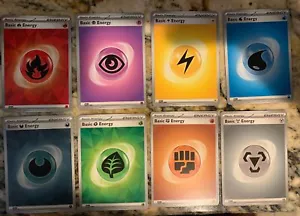 Pokemon Energy Cards Bulk Lot Of 8 Total Scarlet & Violet 2023 Set - Picture 1 of 1