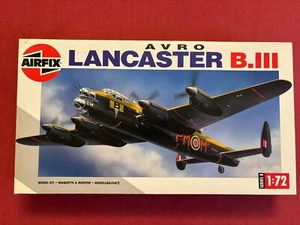 Complete W/extra Squadron Canopies 1:72 Scale Avro Lancaster B.I Airfix 08002 - Picture 1 of 16