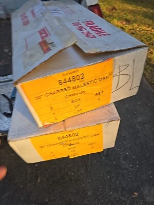 RH Peterson Real Fyre Charred Majestic Oak Gas Log Set 30" CHMJ-30 - Damaged - Image 1 of 4