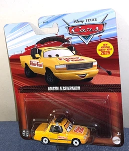 COCHES DISNEY PIXAR MATTEL 2025 1/50 FIBRA COMBUSTIBLE MASHA ELLSWRENCH ¡NUEVO! HARD 2 ENCONTRAR! - Imagen 1 de 3
