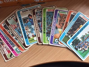 1978-79 Topps Football Cards Blue backs - Various - Complete your set!