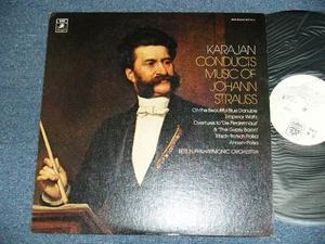 HERBERT VON KARAJAN JOHAN STRAUSS BERLIN 1974? PROMO NM LP JOHANN STRAUSS, 2ND - Picture 1 of 6