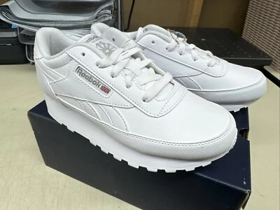 PICK SIZE - Reebok Women's White Classic Renaissance Classic Shoe V67018 - Image 1 of 4