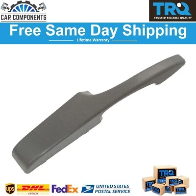 TRQ Front Armrest Pull Handle Pewter Inner Passenger Side Kit For 2003-18 Chevy - Image 1 of 4