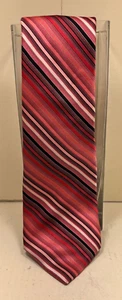 Stafford Krawatte rosa gestreift Rep - Bild 1 von 4