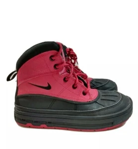 Nike 524873-601 Woodside 2 High Distance Lace Up Red Boots Toddler US Size 1.5Y - Picture 1 of 12