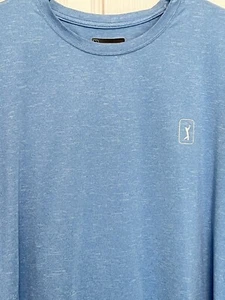 PGA Tour Shirt Mens XL Carolina Blue Long Sleeve Lightweight Performance Golf - Picture 1 of 5