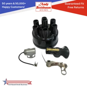 1939-1948 Dodge DeSoto Plymouth Chrysler 6 Cyl Distributor Cap Tune Up Kit - Picture 1 of 4