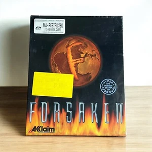 Forsaken Big Box PC Game Brand New And Sealed Vintage Rare Acclaim 1997 - Picture 1 of 13