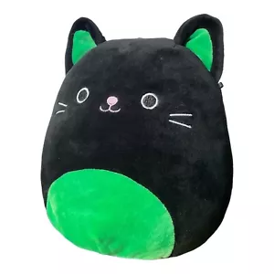 Squishmallow Cleo die Katze Halloween schwarz grün Kätzchen 9 Zoll Kellytoy - Bild 1 von 4