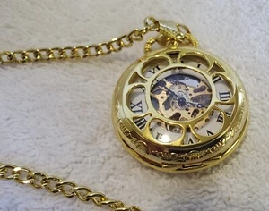 Kansas City Railroad Pocket Watch American Historic Society - Picture 1 of 6