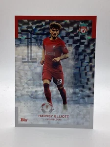JUEGO DE EQUIPO TOPPS LIVERPOOL 2022/23 LÁMINA DE HIELO HARVEY ELLIOTT - Imagen 1 de 2