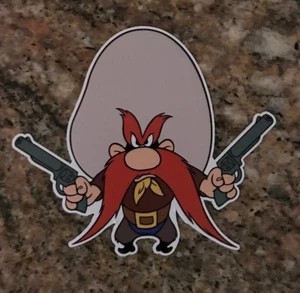 Yosemite Sam Aufkleber - Rückziehbild - Bild 1 von 2