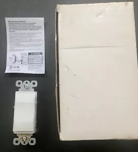 Control4 - QTY 10 - White Mechanical Switch 15 Amp 120 VAC C4-MSW-10PK-WH - NEW - Picture 1 of 10