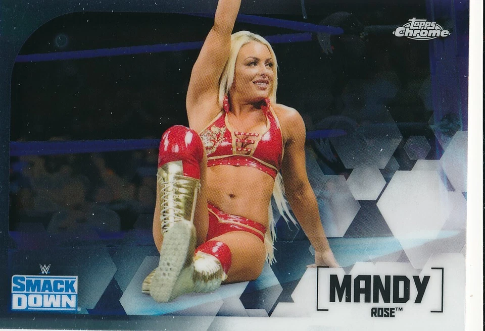 #42 MANDY ROSE 2020 Topps Chrome WWE DIVA - Image 1 of 1