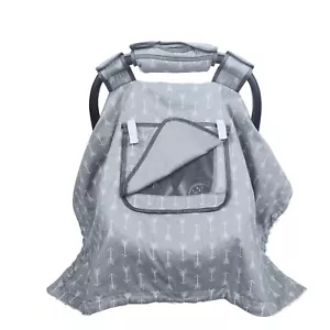 Car seat Covers for Babies boy Girl, Carseat Canopy for Newborn Carrier, 2 La... - Picture 1 of 6