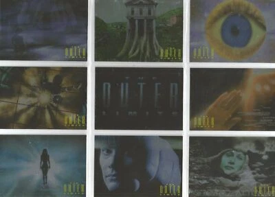 The Outer Limits: Sex, Cyborgs & Science Fiction MONOLOGUE FOIL CARDS MI TO M9 - Image 1 of 2