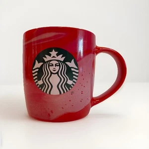 Starbucks 2024 Swirl Red Coffee Tea Hot Chocolate Mug Cup Nestle Uses 11 Fl oz - Picture 1 of 5
