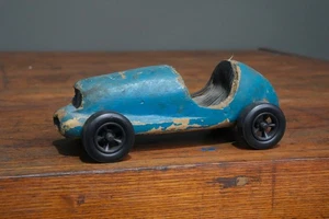 Vintage Original 1950s Midget Racer wood tether car antique model toy - Picture 1 of 7
