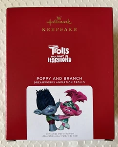 Hallmark Keepsake Ornament 2021 Trolls Poppy & Branch Holiday in Harmony New - Bild 1 von 1