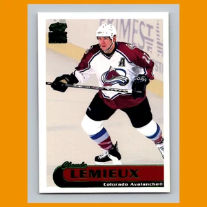 Claude Lemieux #65 1999-00 Pacific Paramount Emerald Colorado Avalanche Hockey - Imagen 1 de 3