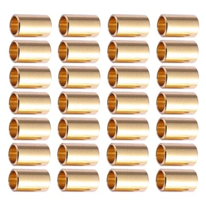 Cuentas de tubo de 70 piezas para hacer joyas columna cilíndrica tubos de cobre - Imagen 1 de 20