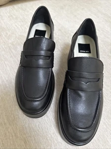 Dolce Vita Damen Leder Grobe Halbschuhe Schwarz Neu Größe 6 - Bild 1 von 7