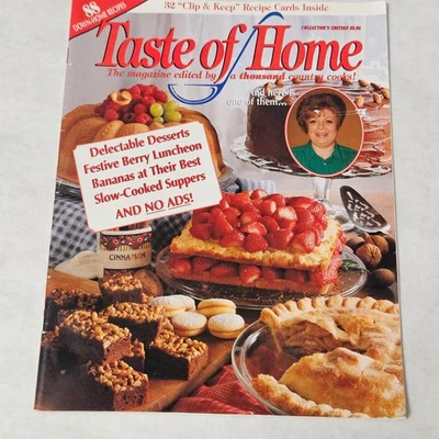 Taste of Home Collector's Edition 1997 88 Down Home Recipes - Image 1 of 4
