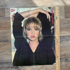 Debbie Gibson Jonathan Knight double-sided poster pinup 90s vtg 21 x 16 USED - Picture 1 of 7