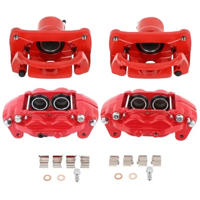 Front and Rear Pairs For Toyota Sequoia 2008-2015 Tundra 2007-15 Brake Calipers - Image 1 of 4