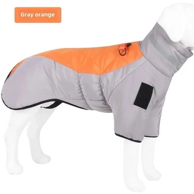 Abrigo impermeable de invierno para perro con arnés | Chaqueta reflectante cálida para mascotas pequeñas y Foto 1 de 4