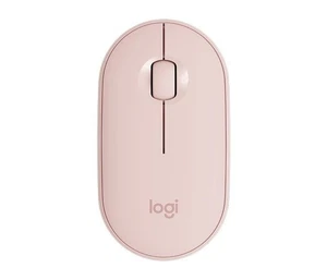 LOGITECH PEBBLE M350 PORTABLE WIRELESS MOUSE COLOR: ROSE 910-005769 - Picture 1 of 1