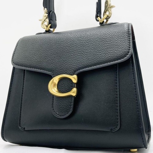 Borsa a tracolla Extreme Coach in pelle nera 2 vie 636 formale